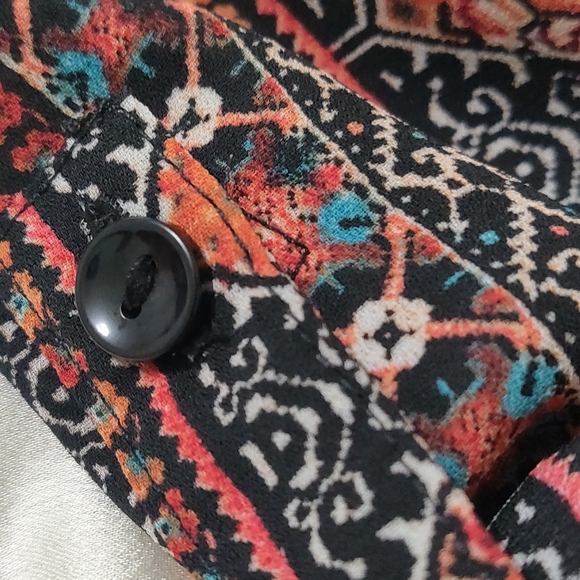 Hippie Rose Sheer Blouse. - Picture 3 of 11